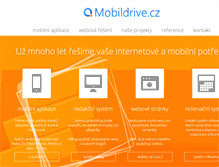 Tablet Screenshot of mobildrive.cz