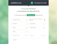 Tablet Screenshot of mobildrive.com
